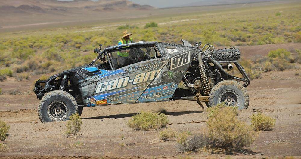 Can-Am / S3 Racing's Dustin Jones, who ran ITP Ultra Cross R Spec tires on his Maverick X3 MAX 