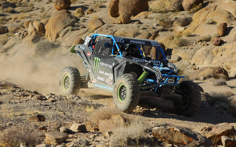 Marc Burnett takes 6th place in the 2018 King of the Hammers