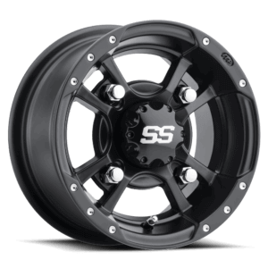 ITP SS112 Sport Wheel Angled View Black Finish