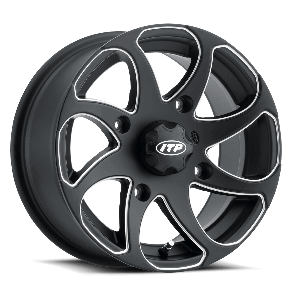 ITP Twister® Wheel Black Right Angled View