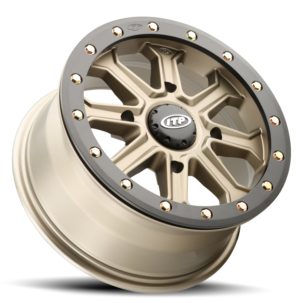 Inertia Wheel Bronze Angled View