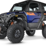 ITP Savage tires on blue UTV