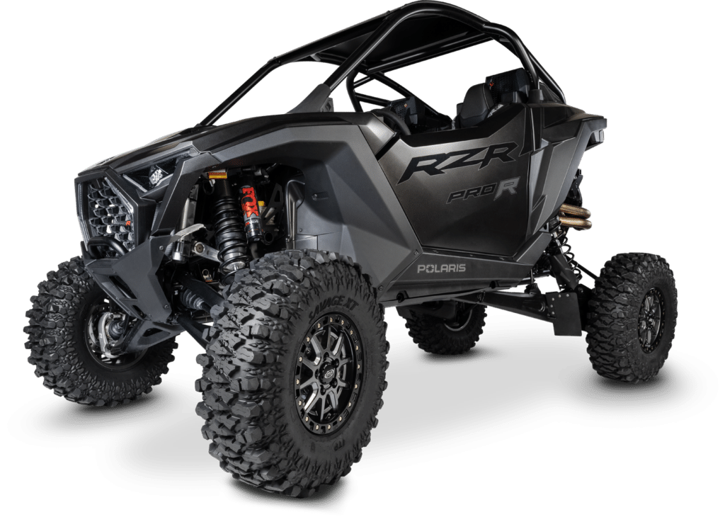ITP Savage tires on black UTV
