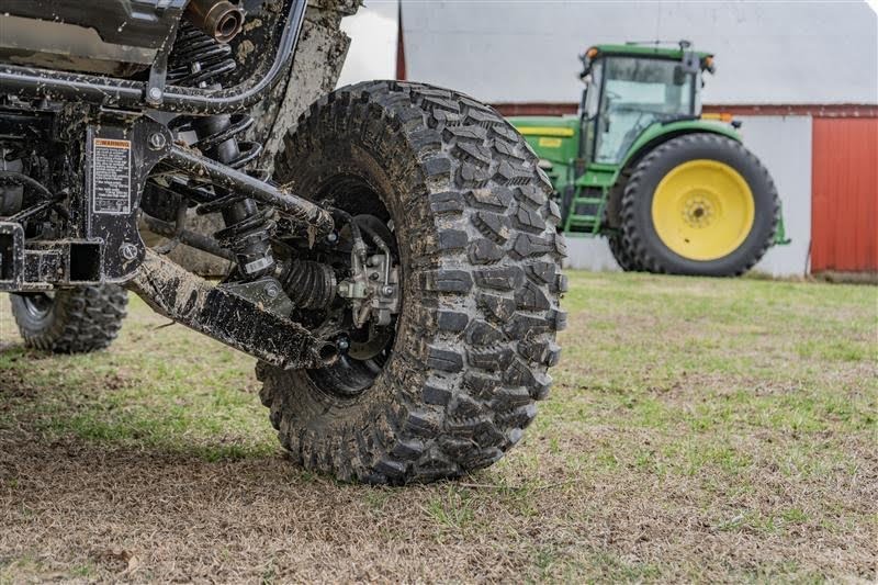 Kawasaki Ridge side-by-side equipped with 27x9.00R14 ITP CrossTrax tires